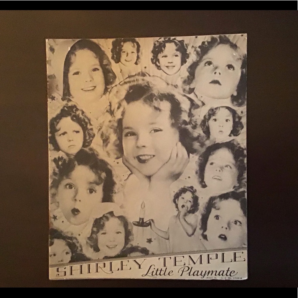 Vintage Shirley Temple Booklet “Little Playmate”
